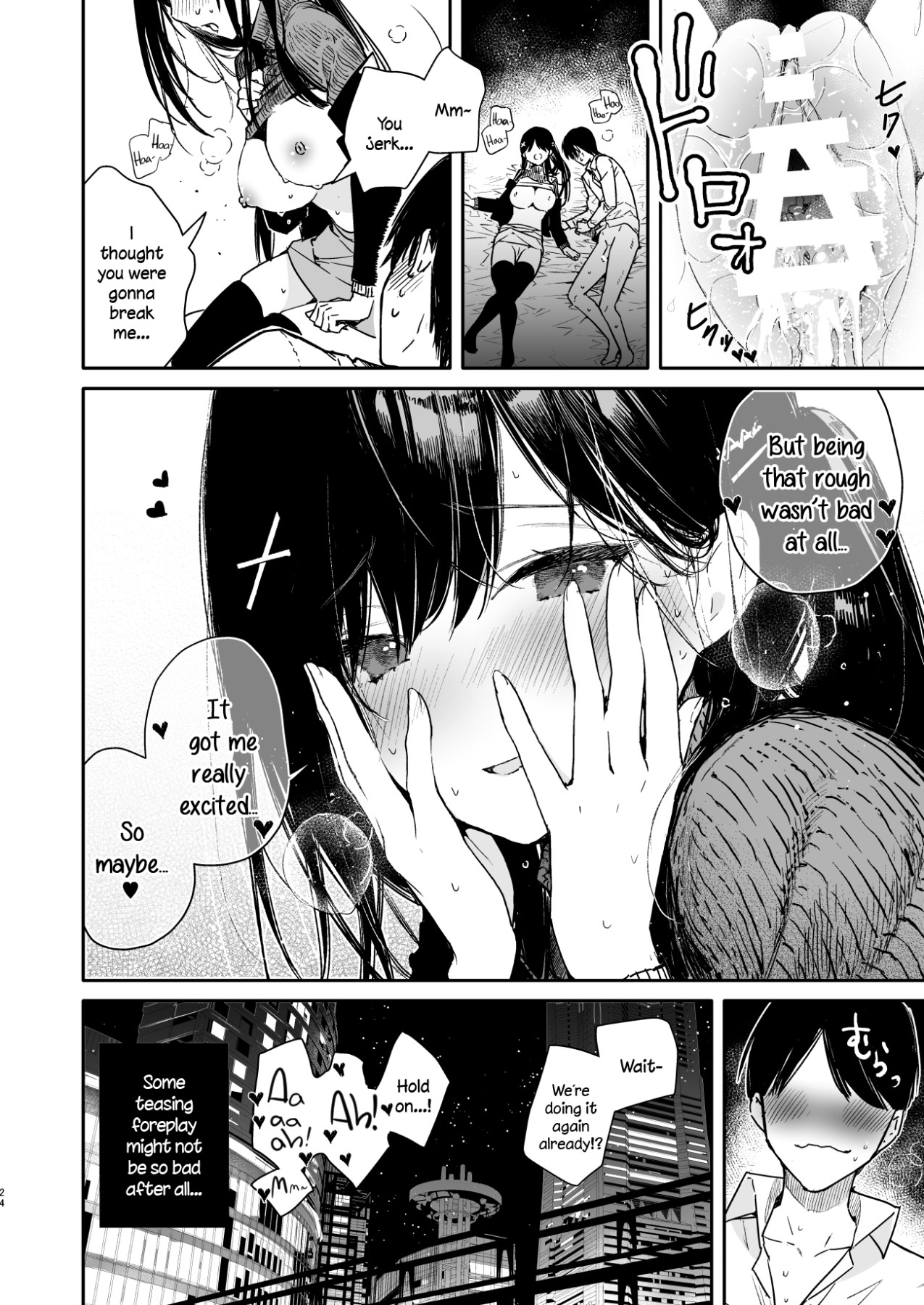 Hentai Manga Comic-Lewd Stopping and Starting Teasing With Senpai-Read-22